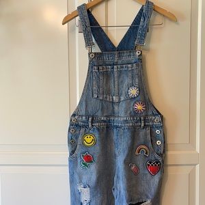 Denim Overalls